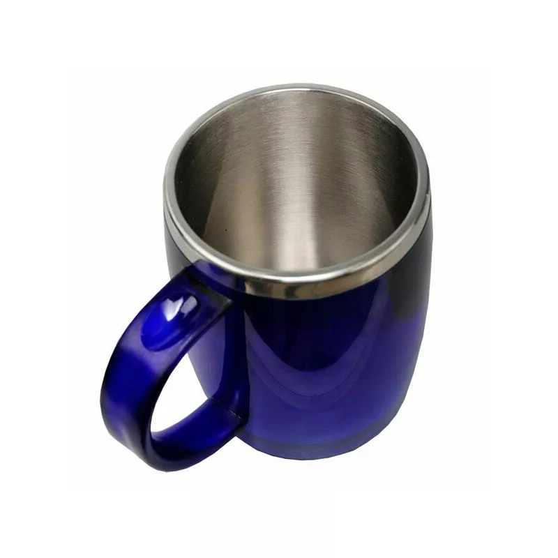 Kubek izotermiczny Barrel 400 ml - niebieski (R08368.04.O)