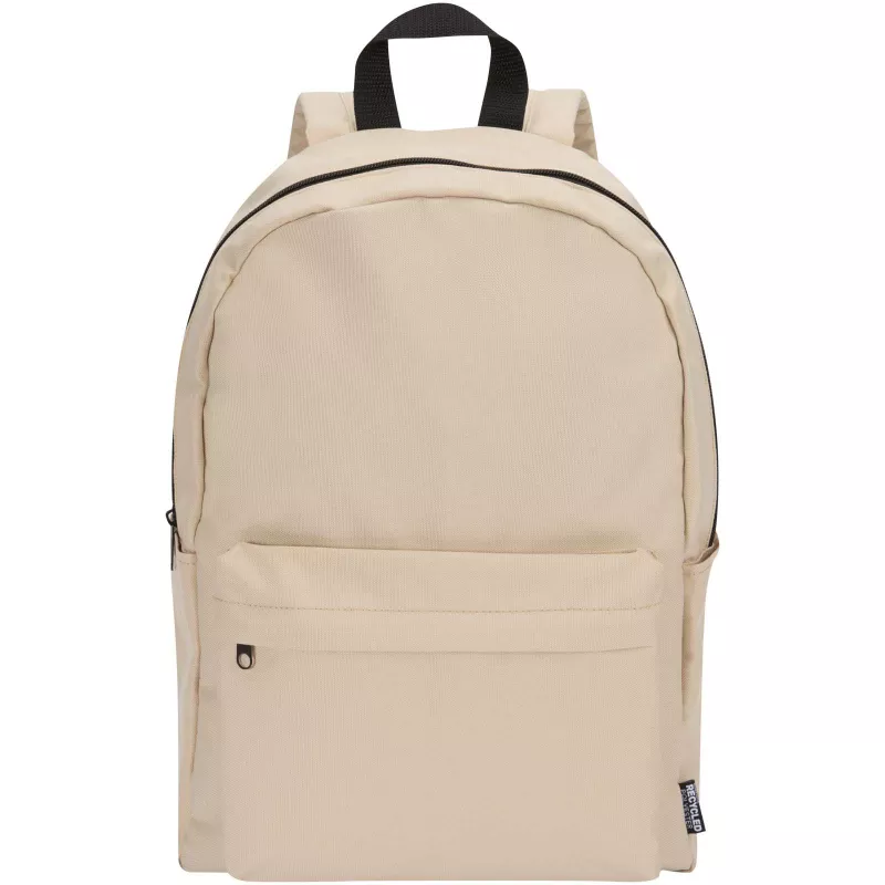 Byron plecak na 14-calowego laptopa o pojemności 16 l z recyklingu z certyfikatem GRS - Oatmeal (13009607)