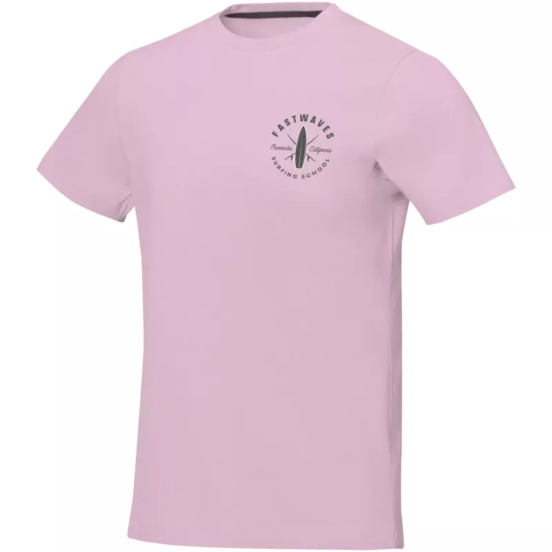 Męski T-shirt 160 g/m²  Elevate Life Nanaimo - Jasnoróżowy (38011-L_PINK)