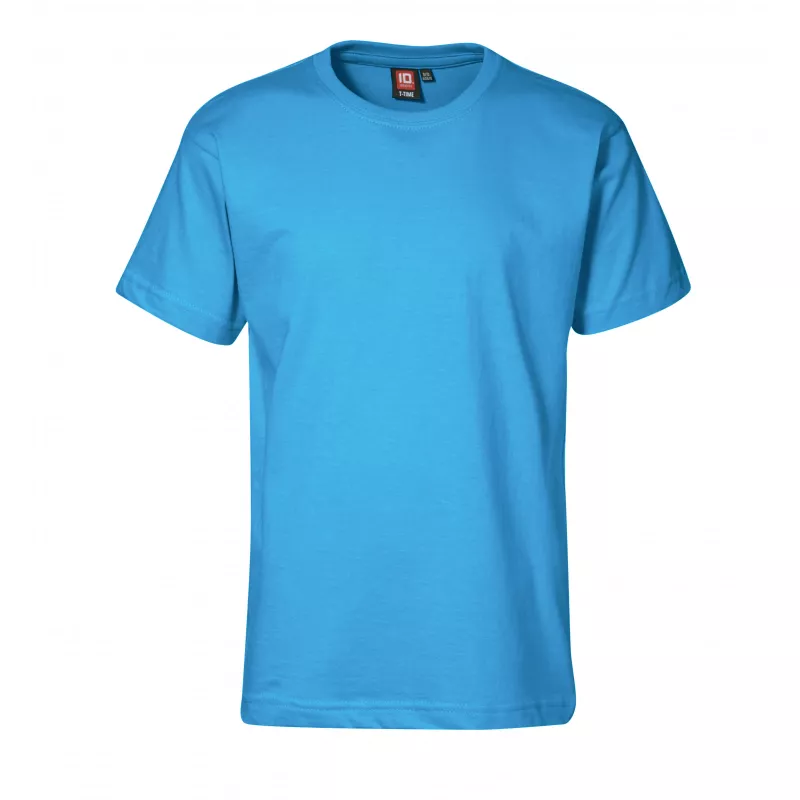 Koszulka bawełniana 175 g/m² ID T-TIME® 40510 - DZIECIĘCA - Turquoise (40510-TURQUOISE)