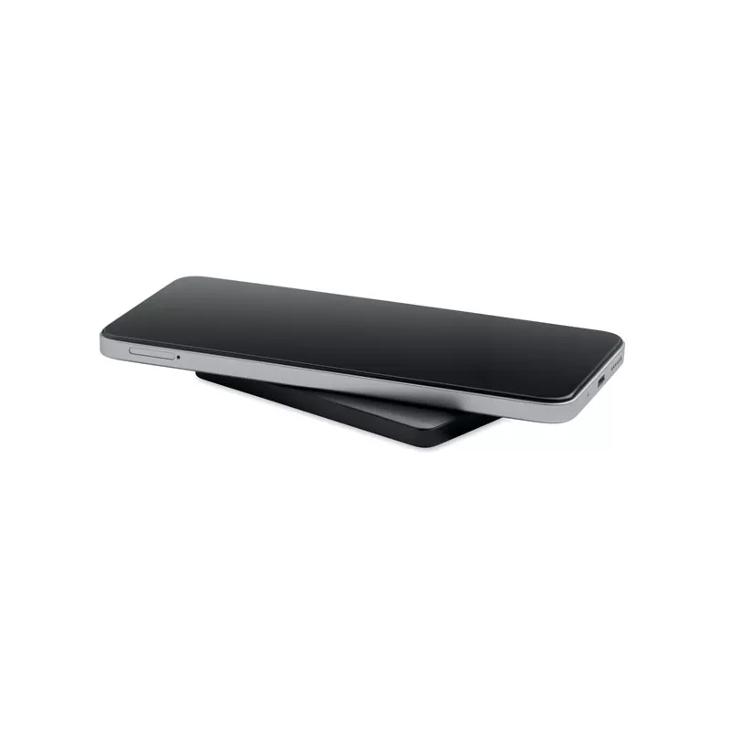 Powerbank magnetyczny 5000 mAh z aluminium CORE - Czarny (MO3179-03)
