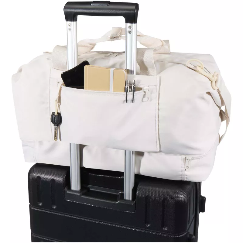 Trip Aware™, torba podróżna wykonana z materiałów z recyklingu, 42 l - Złamana biel (12076302)