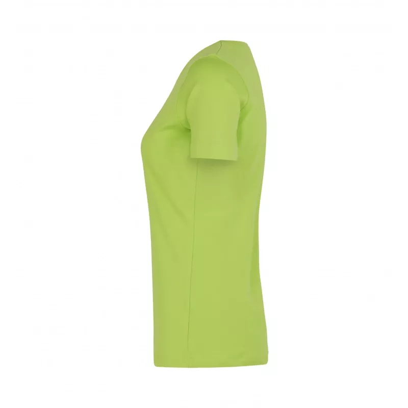 Koszulka bawełniana damska 210 g/m² ID Interlock 0508 - Lime (508-LIME)