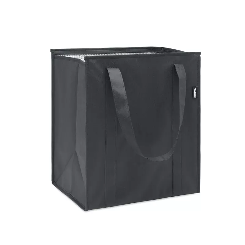 Torba chłodząca z włókniny RPET 25 l 80 g/m² WOOLER - Czarny (MO2492-03)