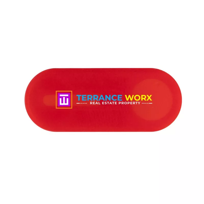 Zasłona na kamerę internetową - czerwony (V3971-05)