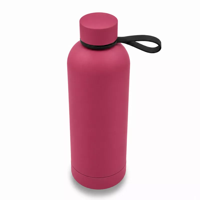 Butelka termiczna z uchwytem Mendoza Duo 500 ml - magenta (R08993.34)