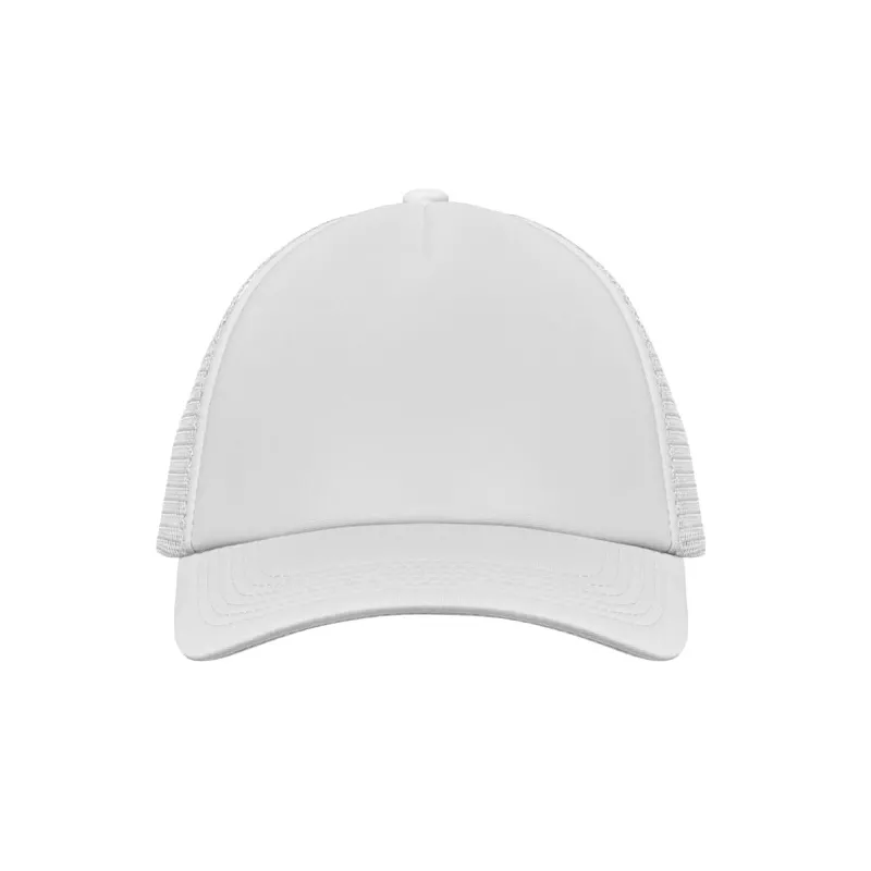 Czapka trucker 5-panelowa 150 g/m² BUBBLE - Bialy (MO2269-06)