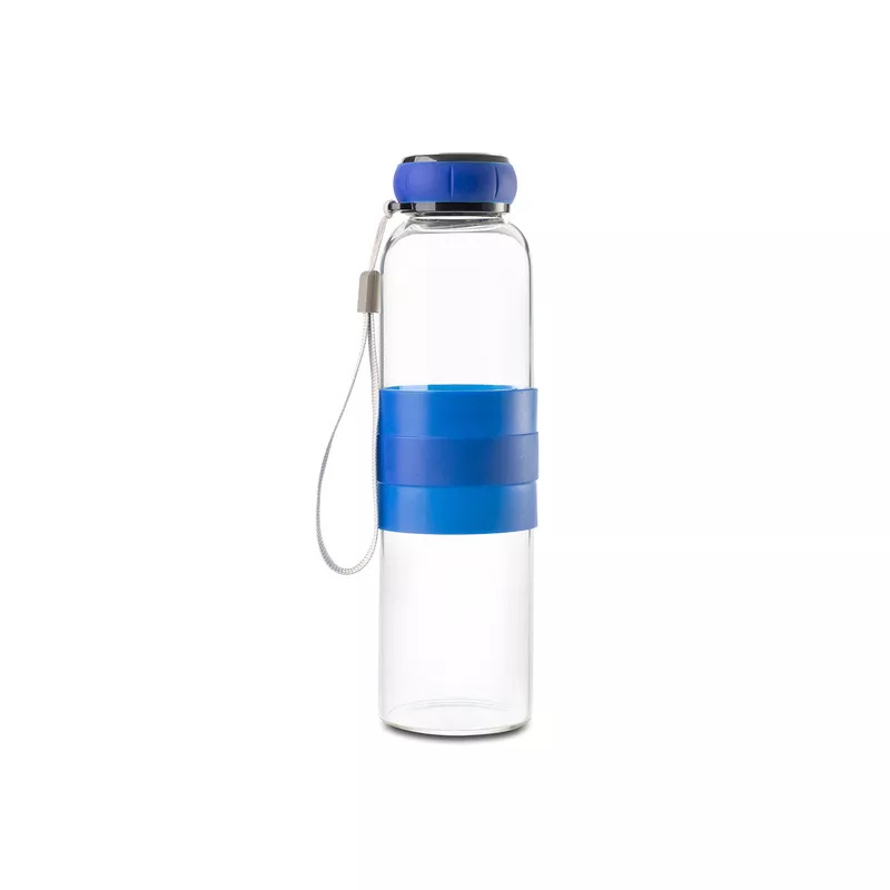 Szklana butelka Marane 550 ml - niebieski (R08262.04)