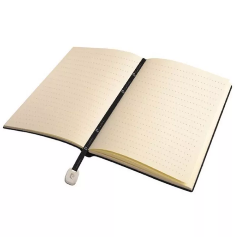 Notatnik A5 w kropki i długopis REPORTER Pierre Cardin - szary (B3501200IP307)