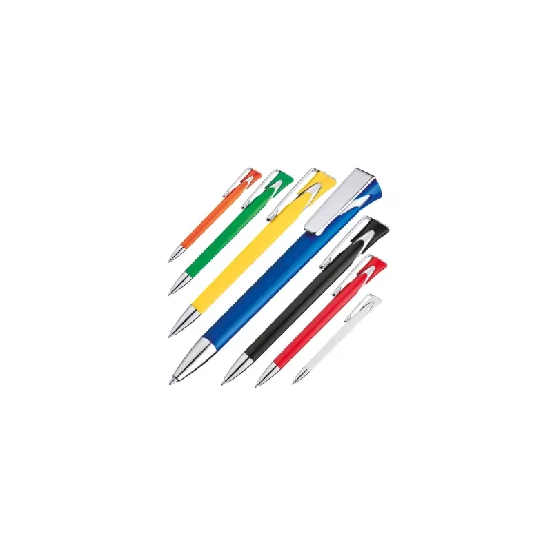 Długopis plastikowy - biały (1163106)