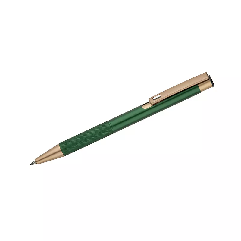 Długopis reklamowy metalowy VITE - zielony (19689-05)