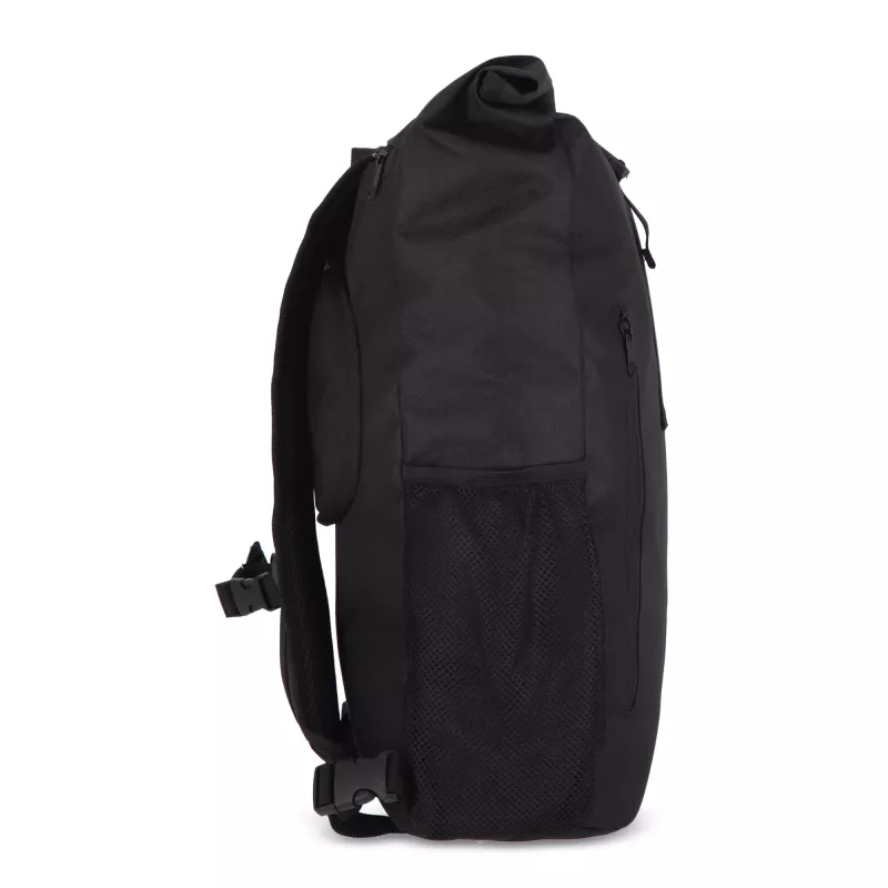Plecak rowerowy R-PET 600D Rolltop 20L - czarny (LT95351-N0002)