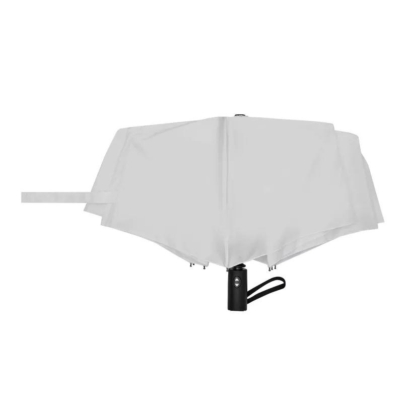 Automatyczny, wiatroodporny, kieszonkowy parasol - biały (56-0101312)
