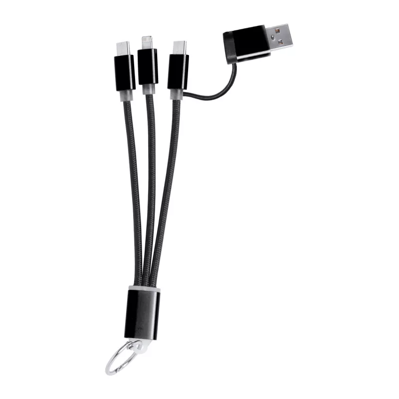 Frecles kabel USB / brelok - czarny (AP722111-10)
