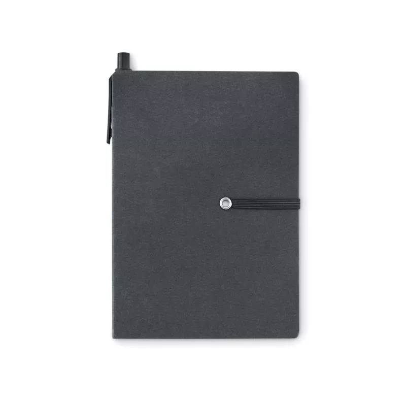 Notes z długopisem 70 kartek w linię RECONOTE - Czarny (MO9213-03)
