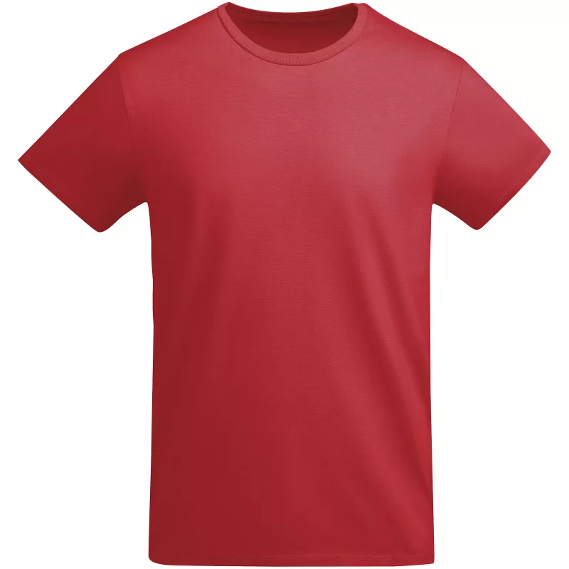 Koszulka T-shirt męska bawełniana 175 g/m² Roly Breda - Czerwony (R6698-RED)