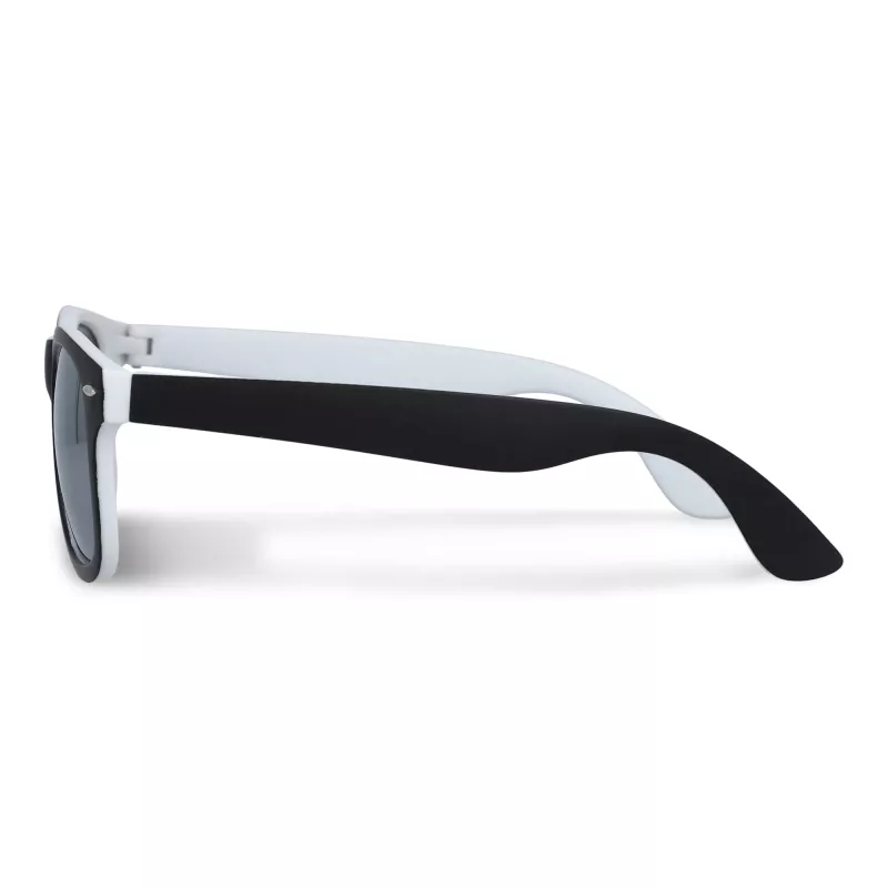 Okulary przeciwsłoneczne Tate z lustrzanymi soczewkami UV400 - biały (LT86736-N0001)