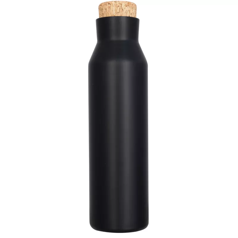 Butelka Norse z izolacją próżniowo miedzianą zamykana korkiem - Czarny (10053500)