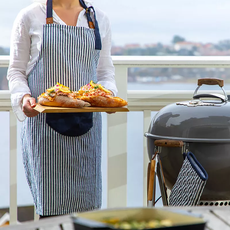 Zestaw 2 rękawic kuchennych Lord Nelson Victory - ciemnoniebiesko / biały (LT54039-N1001)