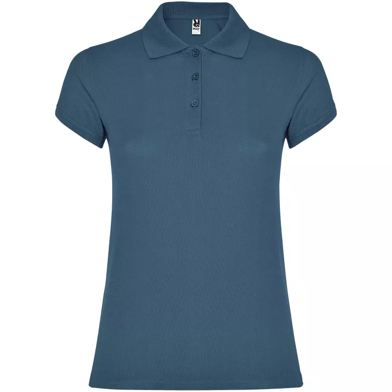 Star koszulka damska polo z krótkim rękawem - Storm blue (R6634-STORMBL)