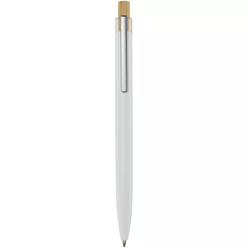 Nooshin długopis z aluminium z recyklingu - Biały (10787901)