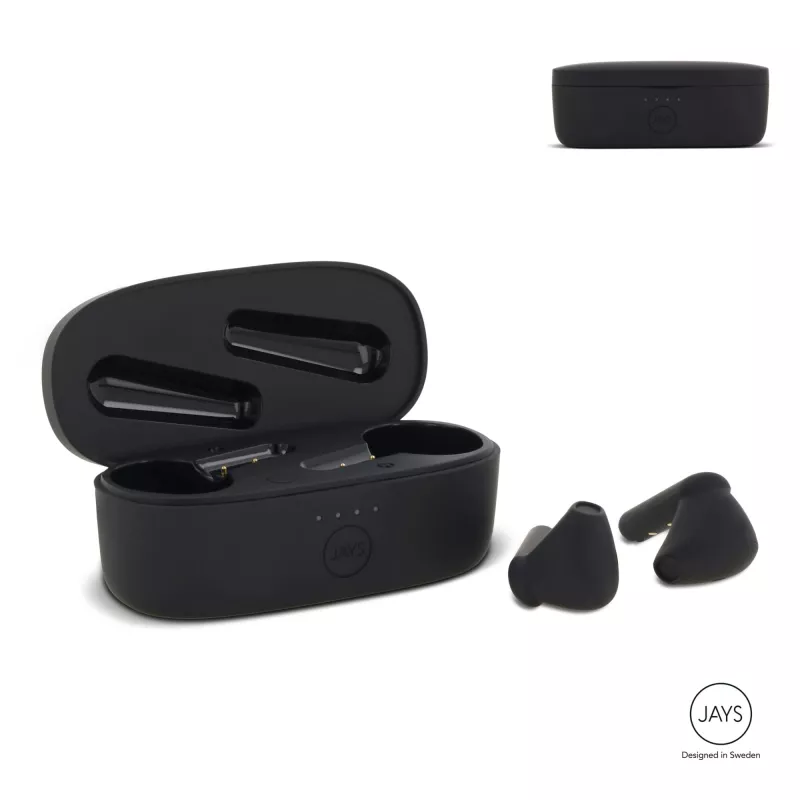 T00252 | Słuchawki Bluetooth Jays T-Six - czarny (LT45301-N0002)