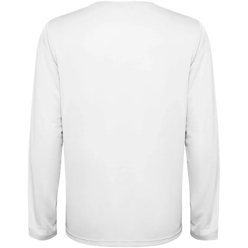 Estoril long sleeve kids t-shirt - Biały (K0432-WHITE)