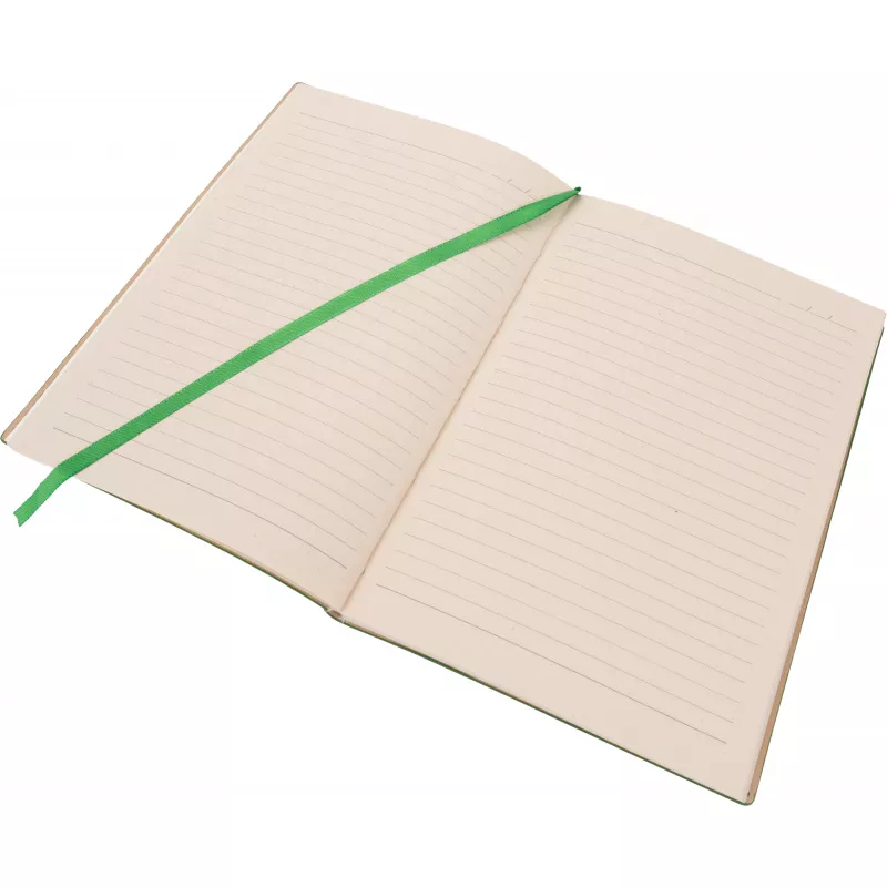 Notatnik A5 w linie z trzciny cukrowej STANLEY - zielony (2498009)