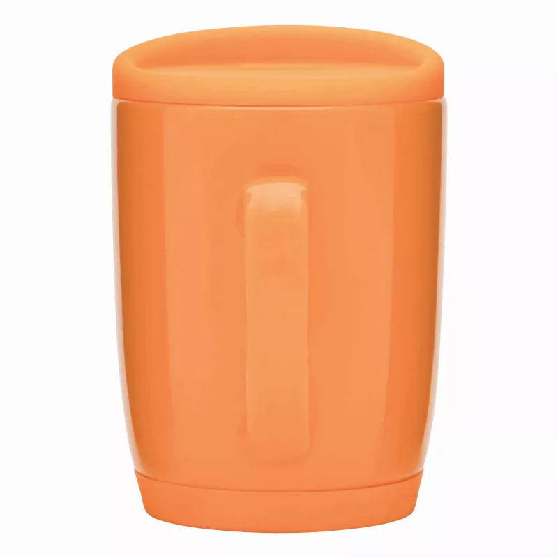 Kubek ceramiczny - pomarańczowy (56-0340094)