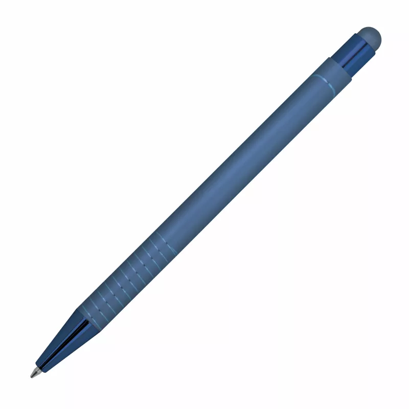 Długopis aluminiowy z touch-pen ANGELO - light grey (1541344)