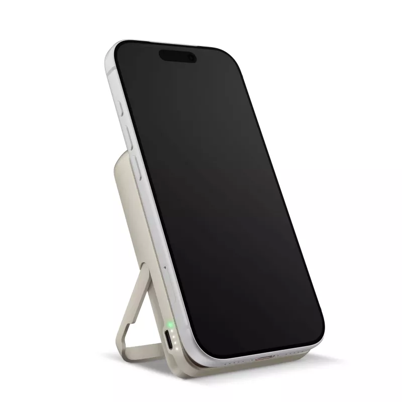 Fresh 'n Rebel Powerbank bezprzewodowy 10000 mAh kompatybilny z MagSafe - beżowy (LT49745-N0055)