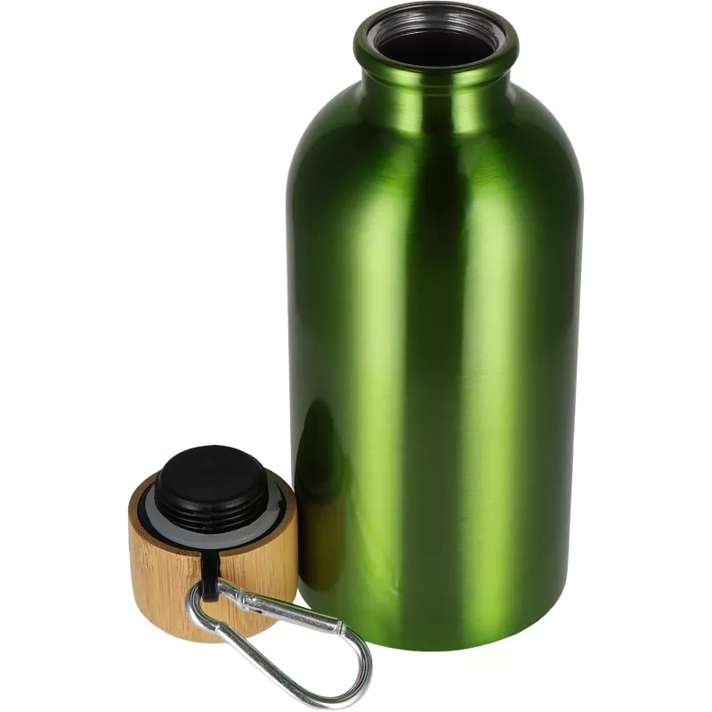 Butelka metalowa 400 ml MARILYN - jasnozielony (8497229)