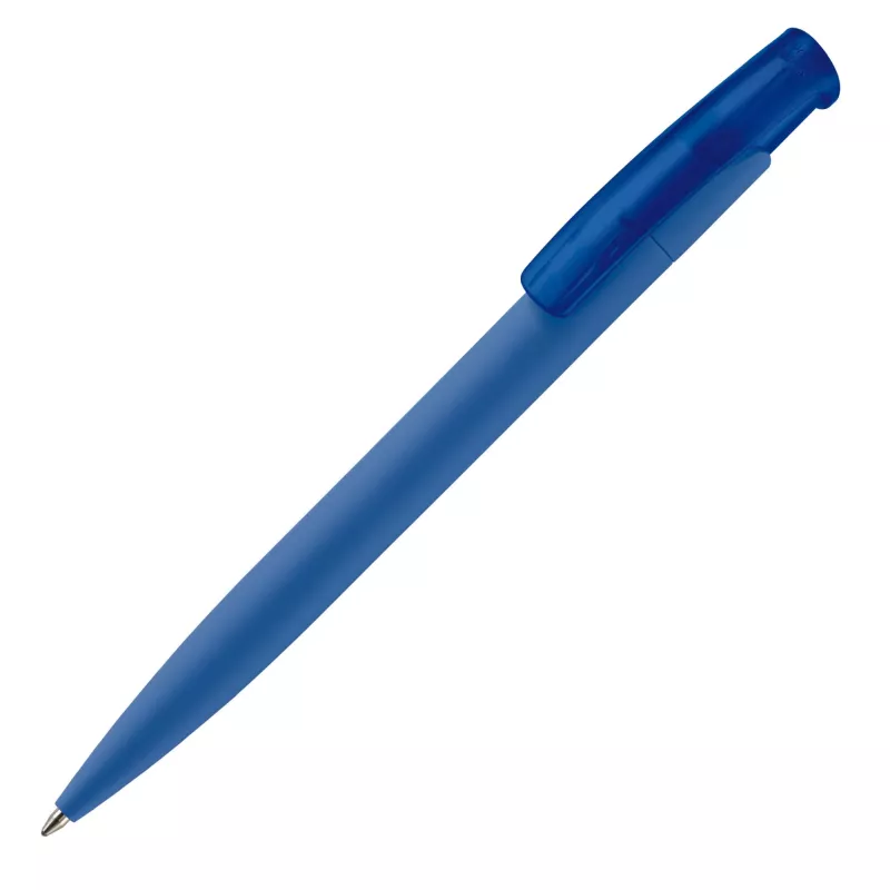 Długopis plastikowy Avalon soft touch - niebieski (LT87947-N0011)