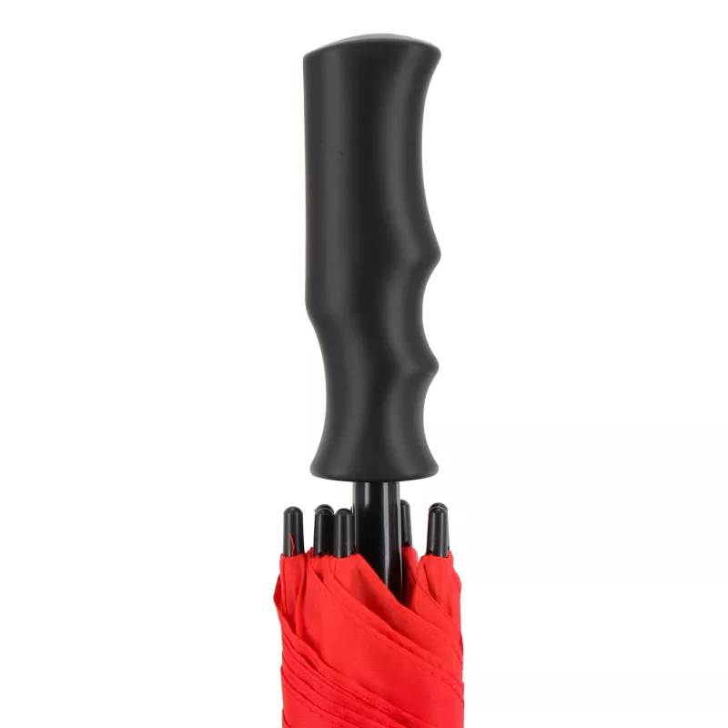 Parasol Bosco 190T Poliester 23" z automatycznie otwieraną rączką. - czerwony (LT97120-N0021)
