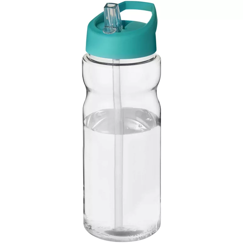 Bidon H2O Eco z wieczkiem z dzióbkiem 650 ml - Błękitny-Przezroczysty (21009995)