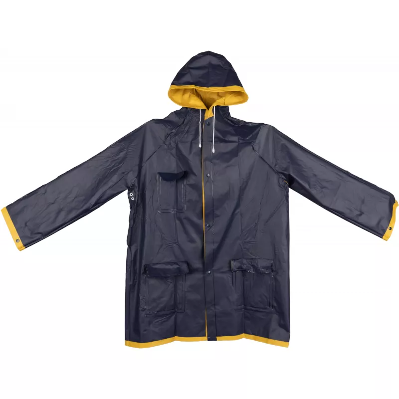 Płaszcz przeciwdeszczowy - żółto-granatowy (4920548)