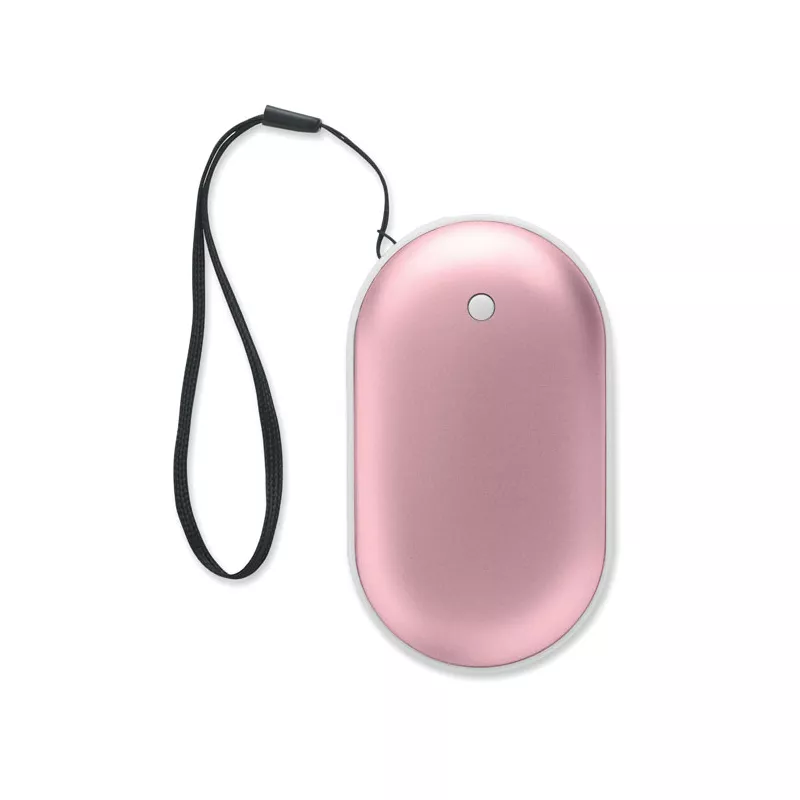 Ogrzewacz do rąk z powerbankiem 5000 mAh MUKAVA - Dziecięcy Róż (MO2777-11)