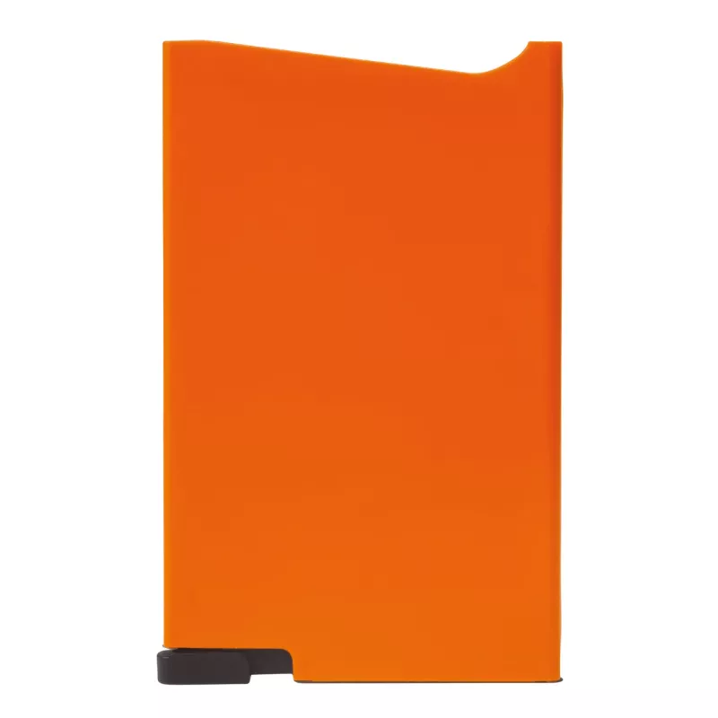 Etui na karty z RFID wykonana z ABS - pomarańczowy (LT92191-N0026)