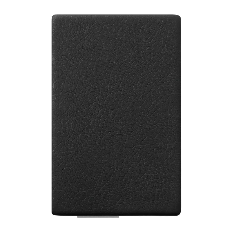Etui na wizytówki - czarny, srebrny (56-1103102)