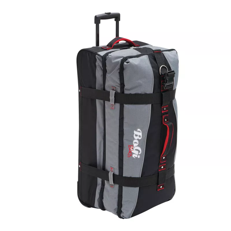 Torba podróżna na kółkach BoGi XL - czarny, szary (56-2250713)