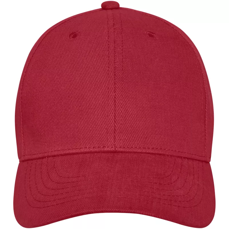 6-panelowa czapka Davis - Czerwony (38678250)