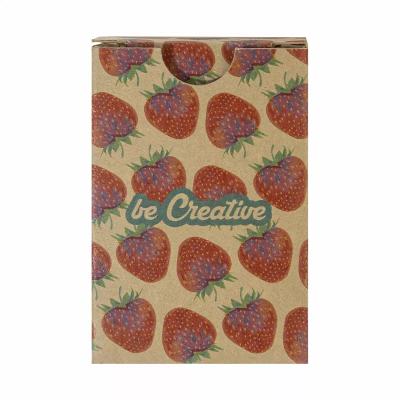 CreaCard Pocket Eco personalizowane karty do gry - naturalny-a (AP715035)