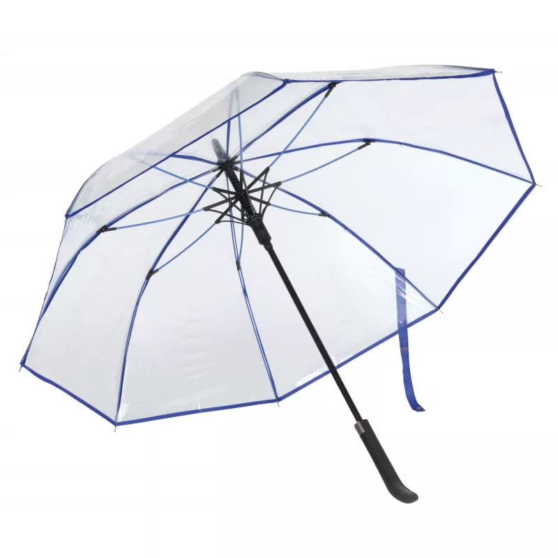 Przezroczysty parasol reklamowy VIP - niebieski (56-0103400)