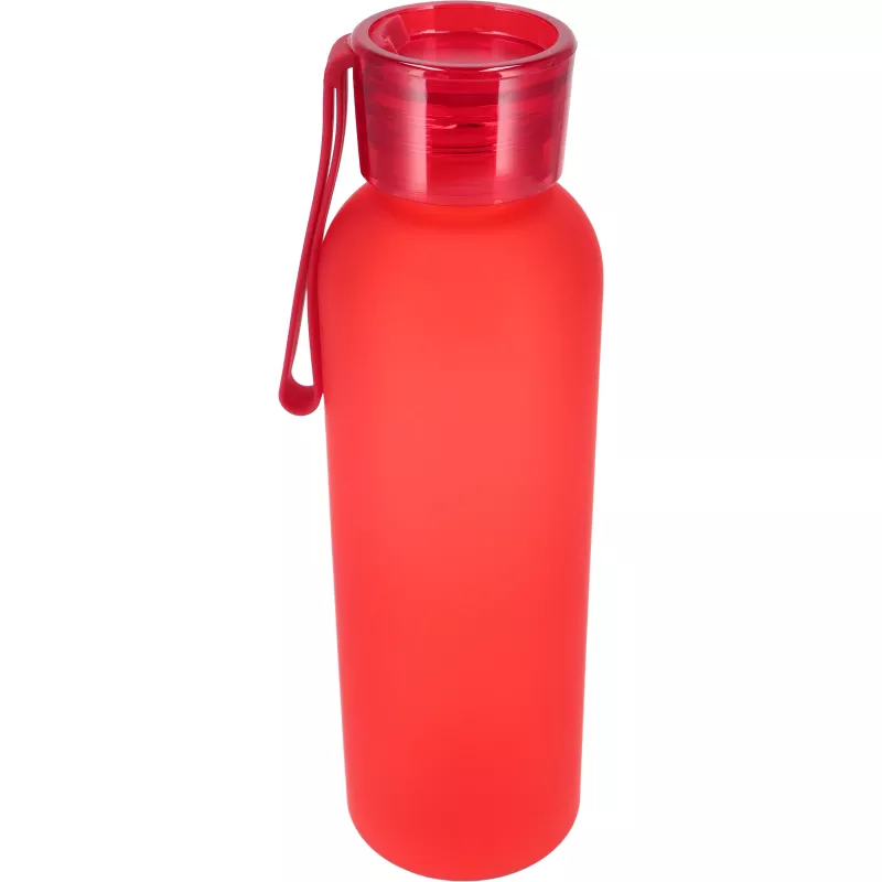 Butelka PET soft touch READING 550 ml - czerwony (532205)