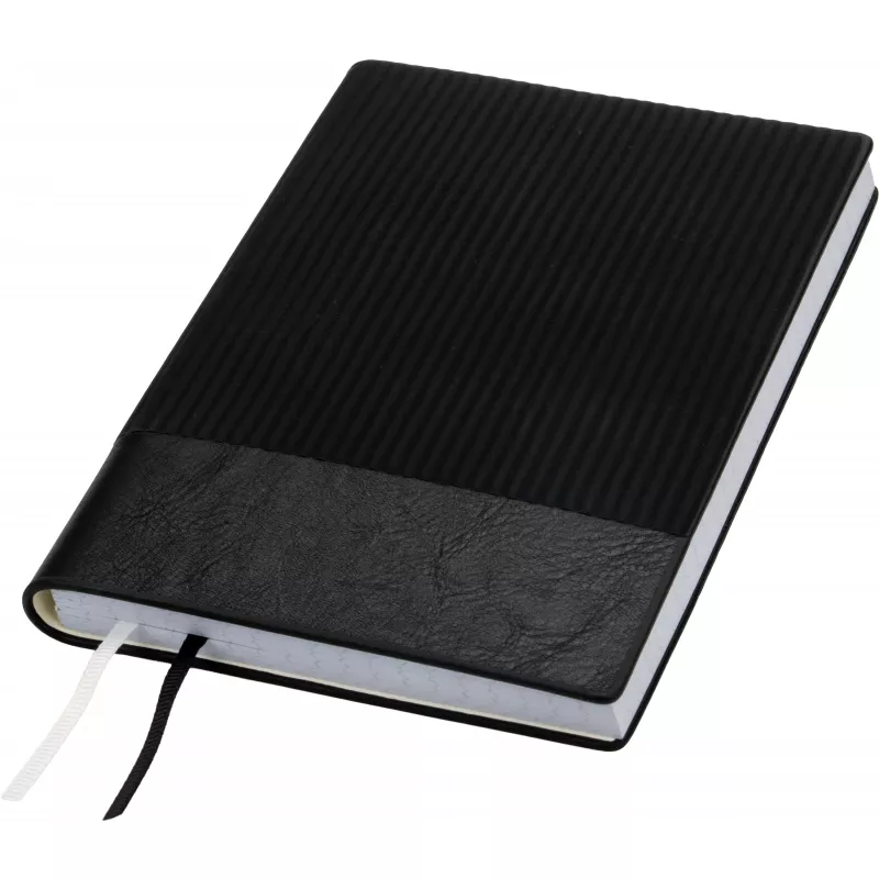 Notes A6 w kratkę ELVERUM - czarny (143803)