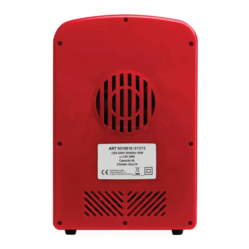 Chłodziarko-podgrzewarka turystyczna - czerwony (56-0310010)