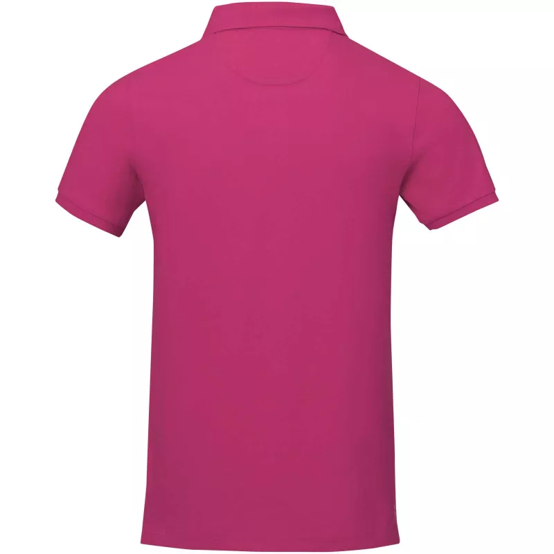 Męskie polo Calgary z krótkim rękawem - Magenta (38080-MAGENTA)