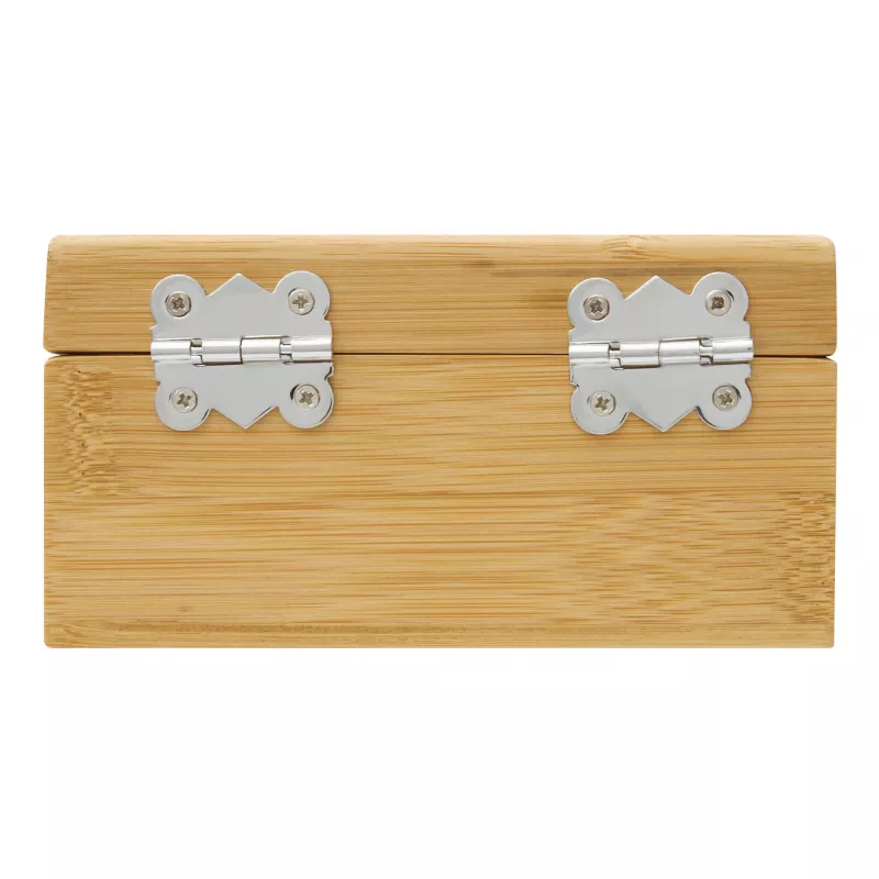 Pojemnik na herbatę z 4 oddzielnymi przegródkami - brązowy (56-0304479)