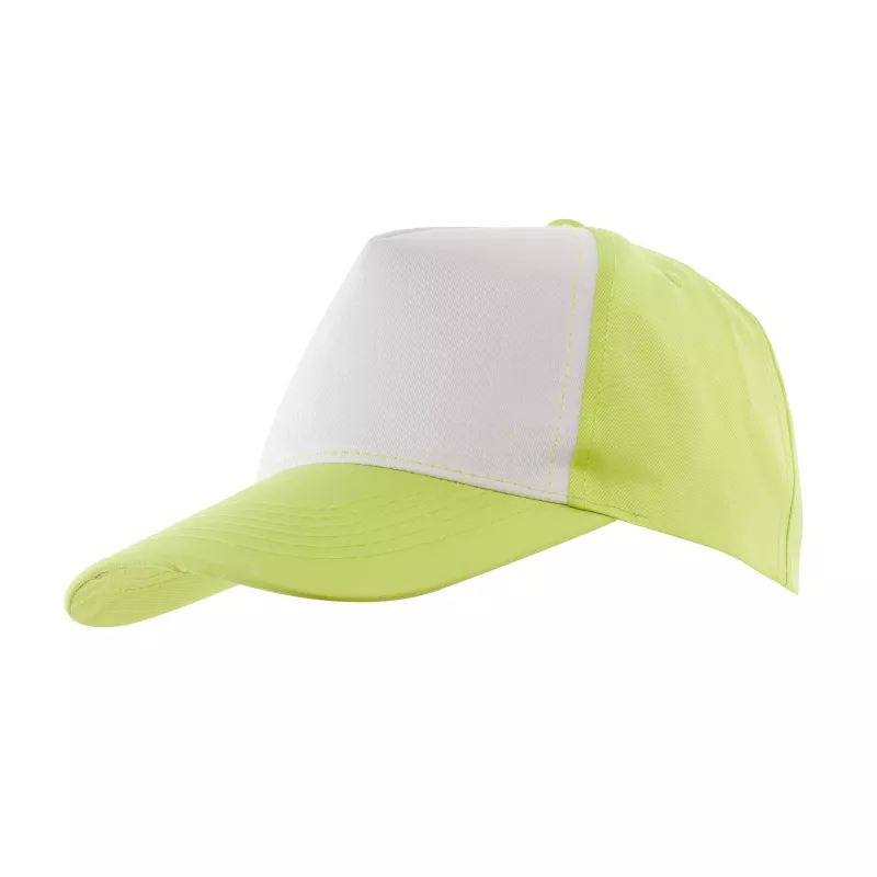 5-segmentowa czapka SHINY - zielony (56-0701802)