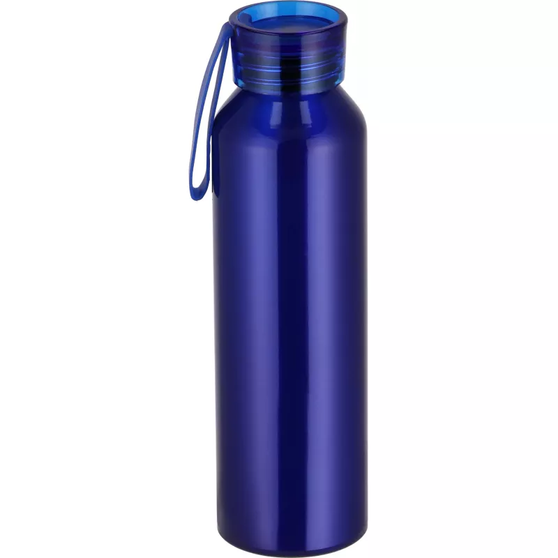Butelka z aluminium z recyklingu CORK 600 ml - niebieski (424704)